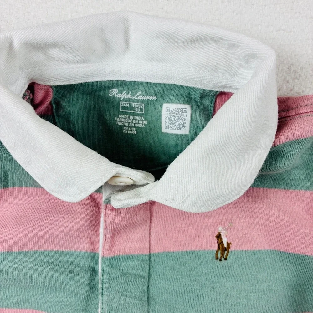 Ralph Lauren OshKosh RuffleButts Toddler Girl Bundle Pink Green Blue 18M 24M